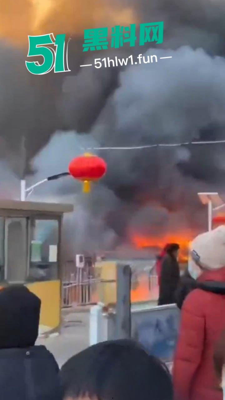 河北张家口突发火灾【力广菜市场】发生特大火情，目前已致8死15伤现场画面流出 这也太惨了。